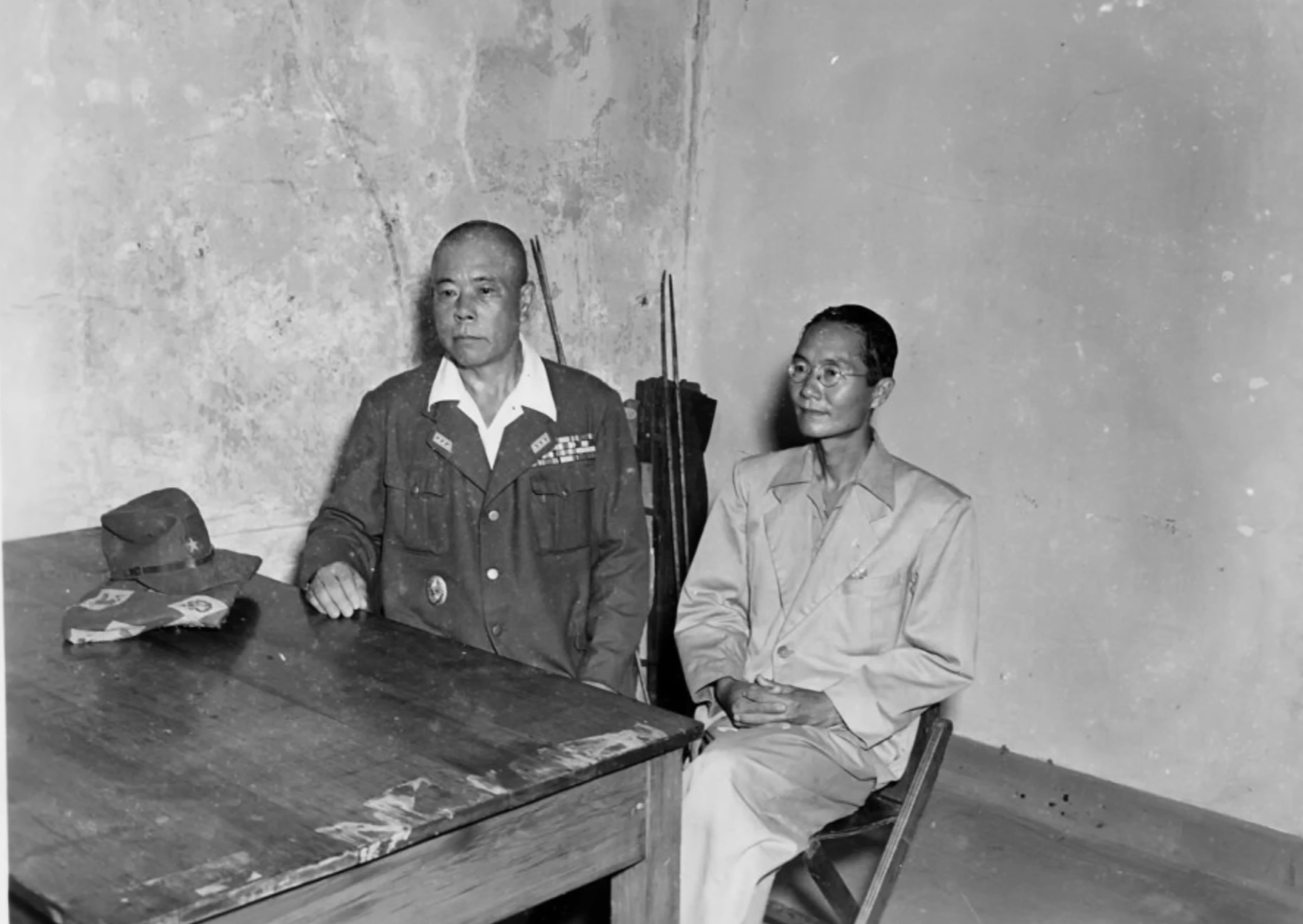 Yamashita w więzieniu amerykańskim